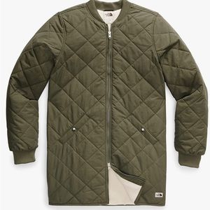 Olive -The North Face Women's Cuchillo Parka- Medium